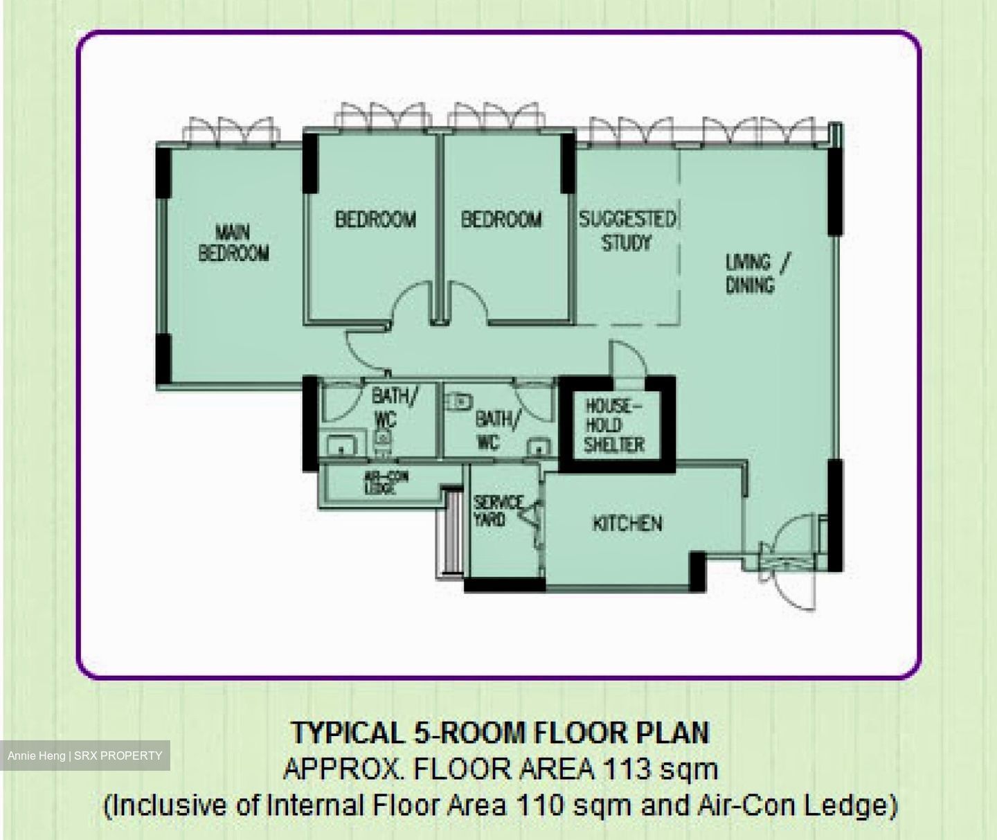 Blk 443B Fajar Hills (Bukit Panjang), HDB 5 Rooms #554310151